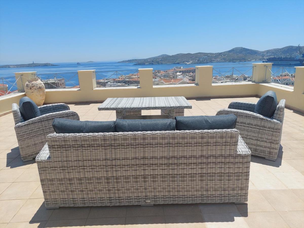 Hermes Penthouse Ermoupoli Ngoại thất bức ảnh