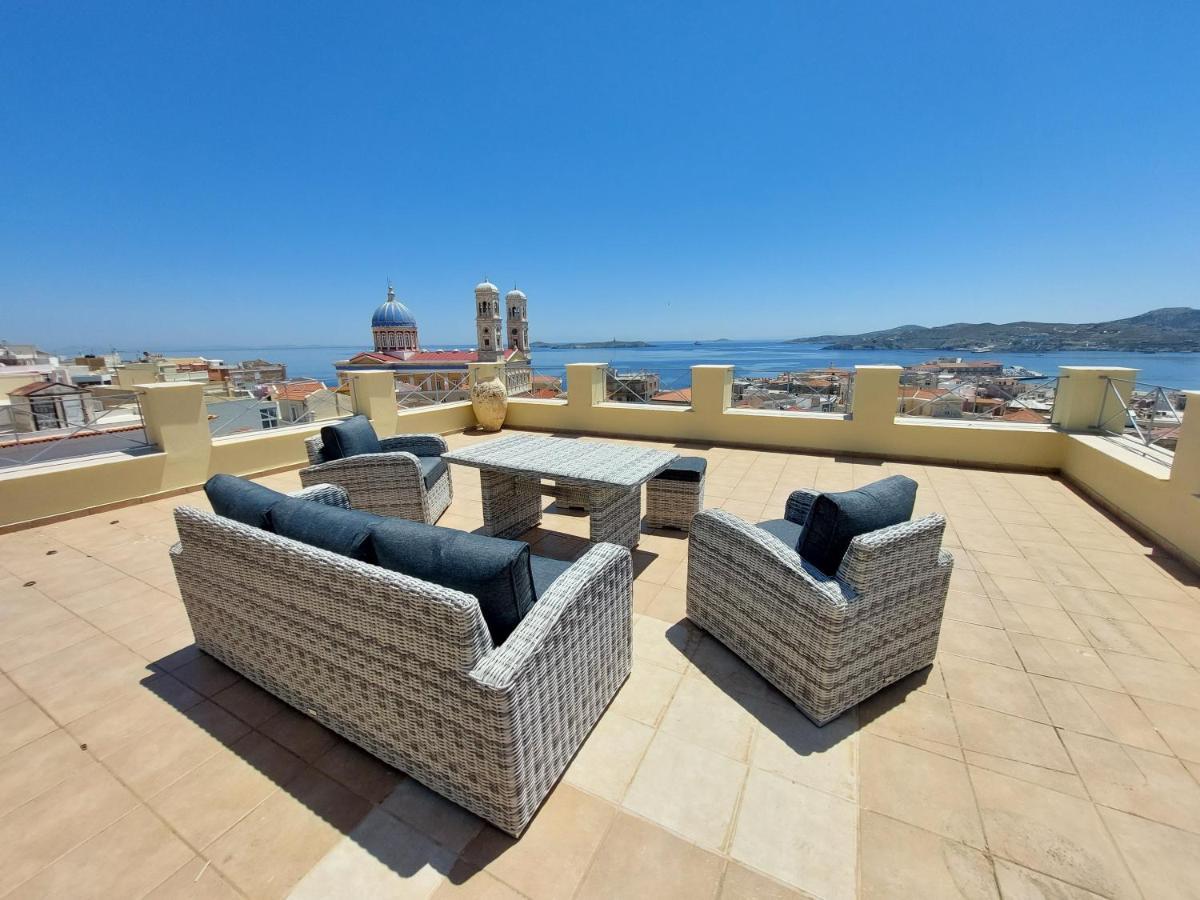 Hermes Penthouse Ermoupoli Ngoại thất bức ảnh